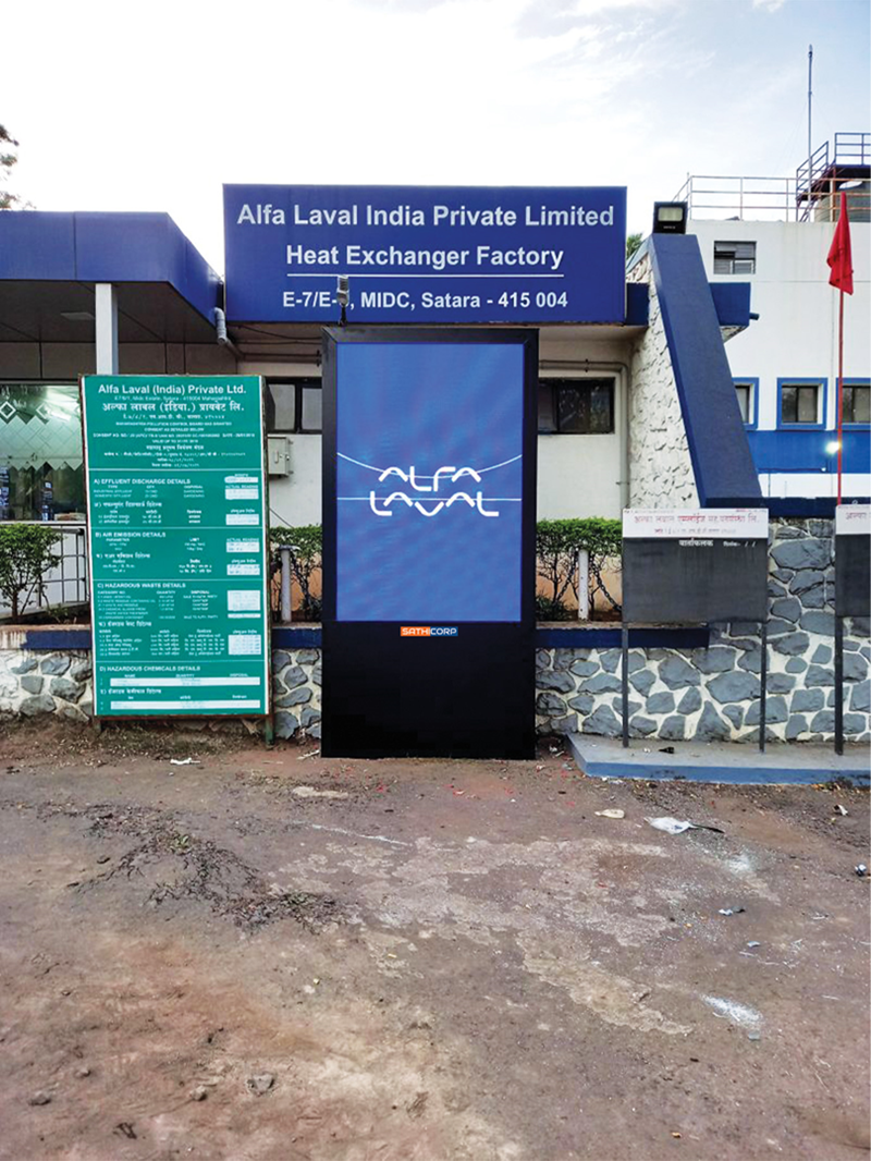 Sathicorp MPPCB Environmental Display Board, Pithampur, MP