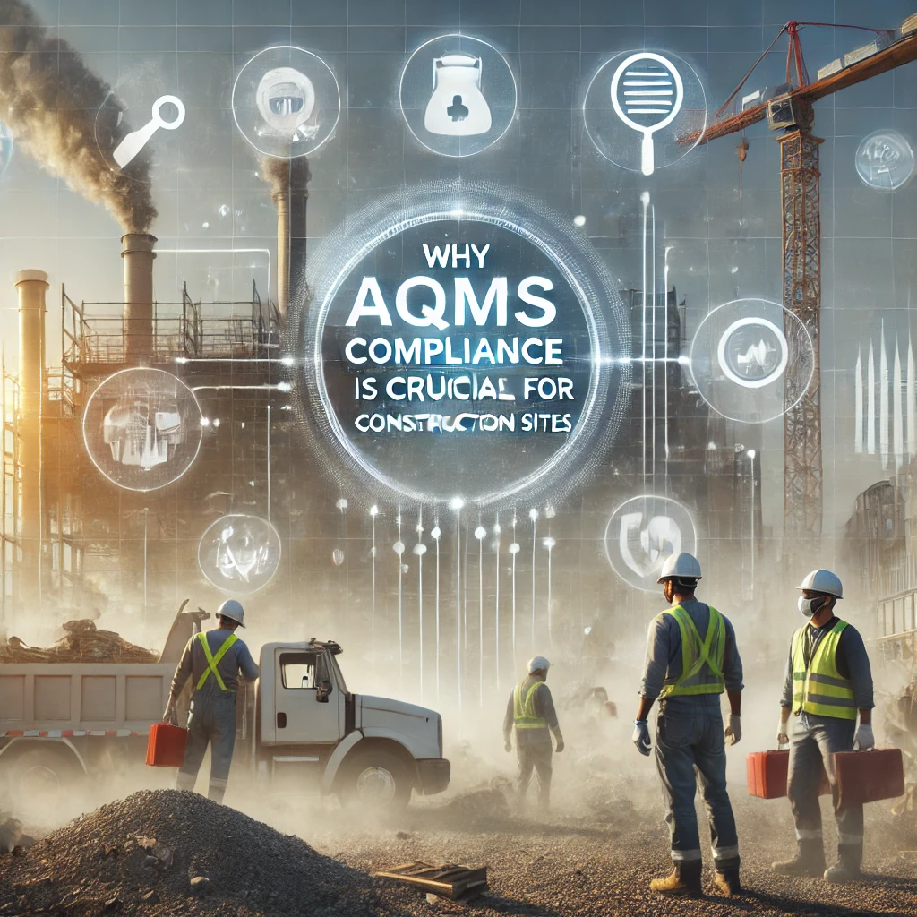 AQMS at construction site